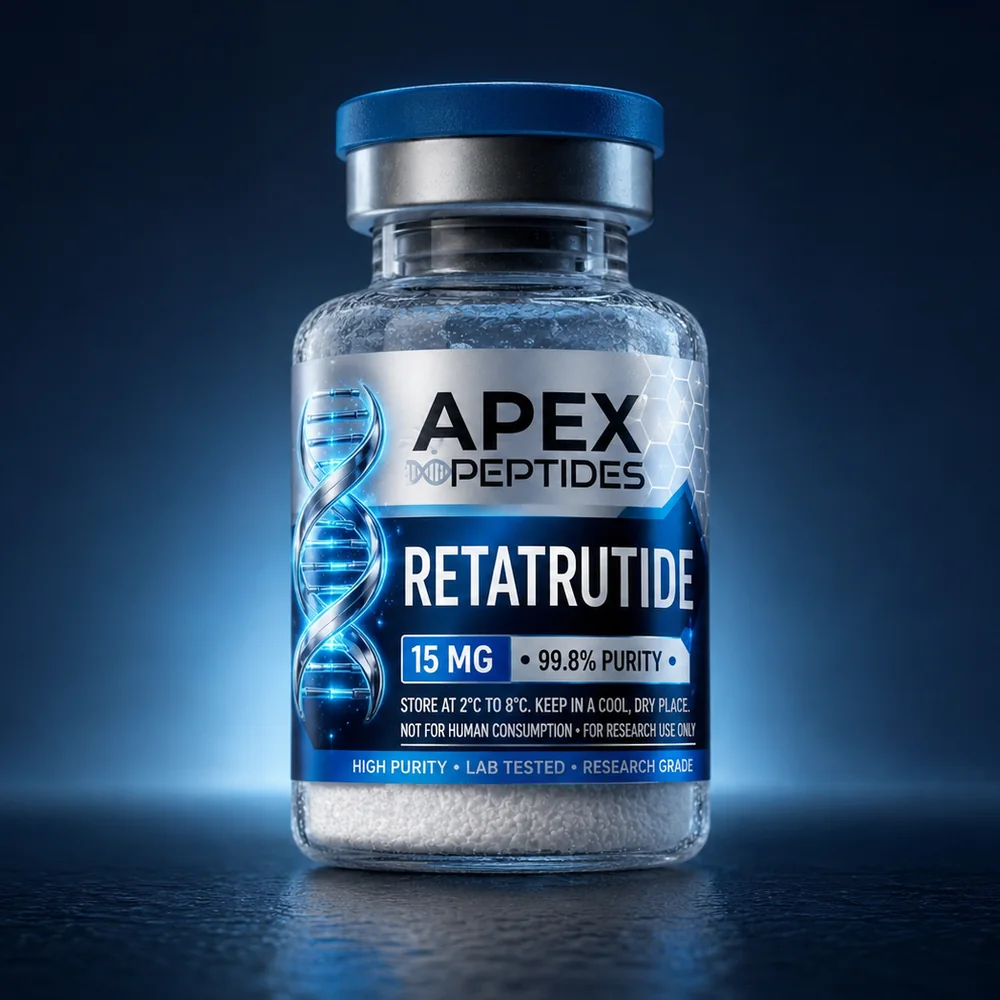 Retatrutide 15mg research product listing